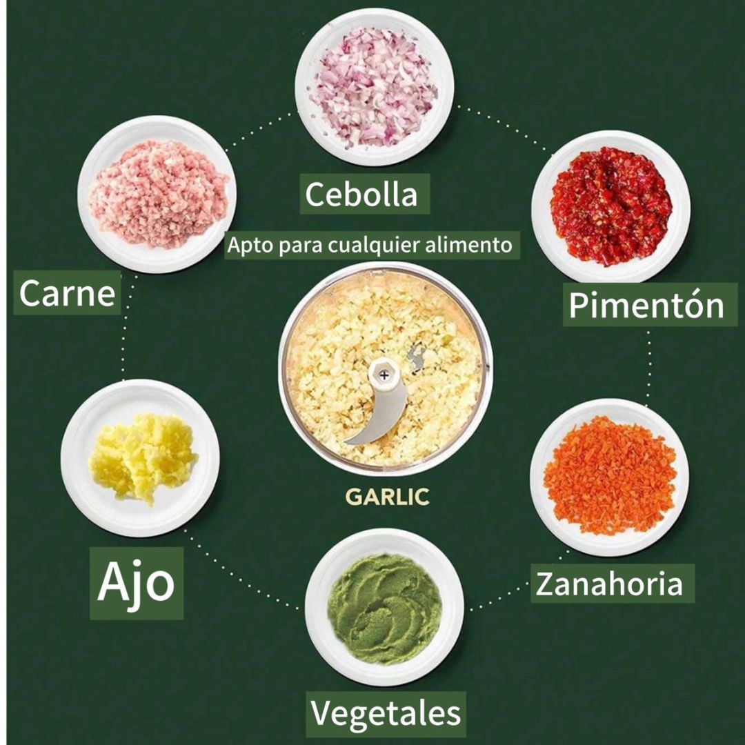 PICADOR ELECTRICO DE ALIMENTOS🥕+ ¡ENVIO GRATIS!🔥