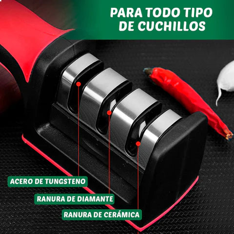 Afilador de cuchillos 🔪👇🏻+ ¡ENVIO GRATIS!🎁