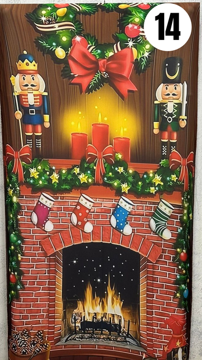 FUNDAS NAVIDEÑAS PARA PUERTAS⭐🎄