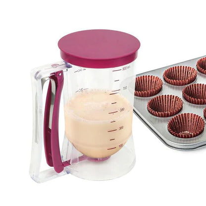 Mezclador y dispensador inteligente de masa para panqueques y cupcakes🥞