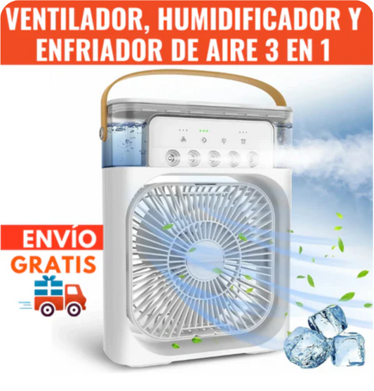 AIRE ACONDICIONADO PORTATIL❄️🌬️+ ¡ENVÍO GRATIS!