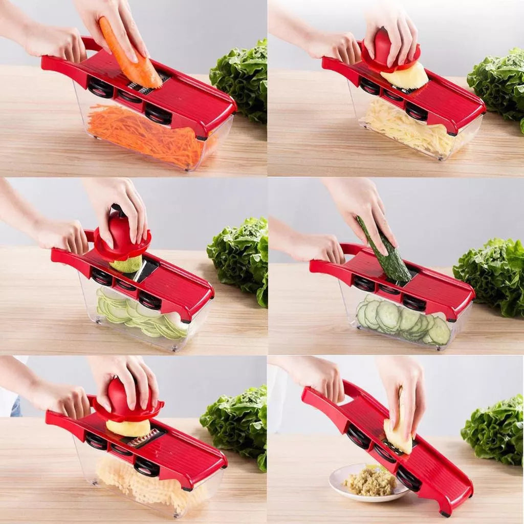 Picador multifuncional 6 en 1🍅 + 1 pelador ¡GRATIS!🎁