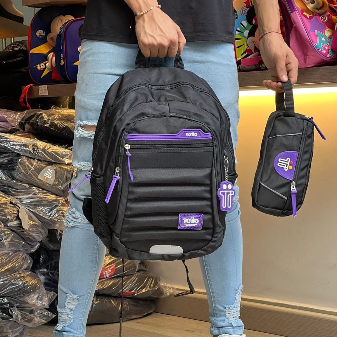 MALETÍN TOTTO🎒📚LLEVA 1 CARTUCHERA ¡GRATIS!🎁