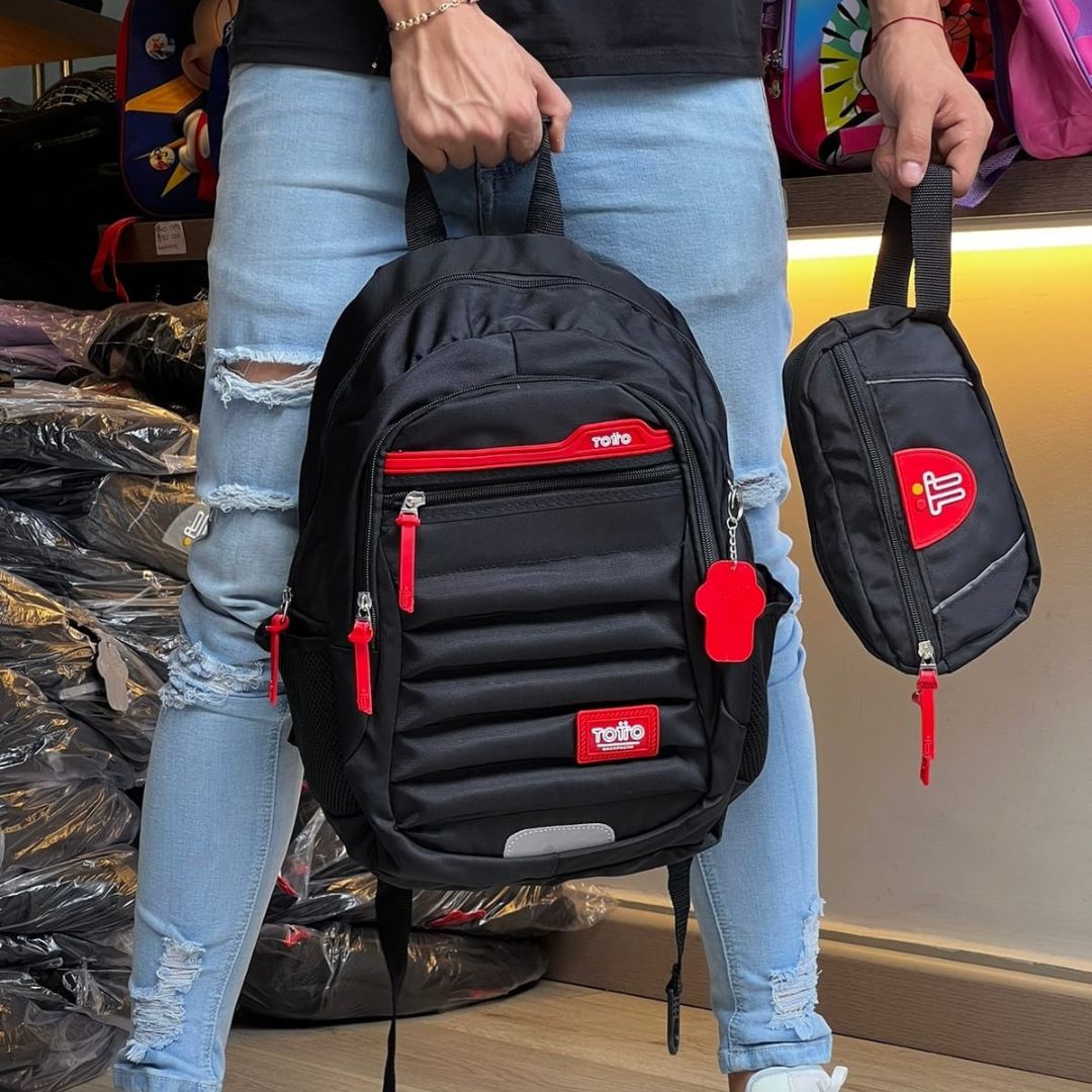MALETÍN TOTTO🎒📚LLEVA 1 CARTUCHERA ¡GRATIS!🎁