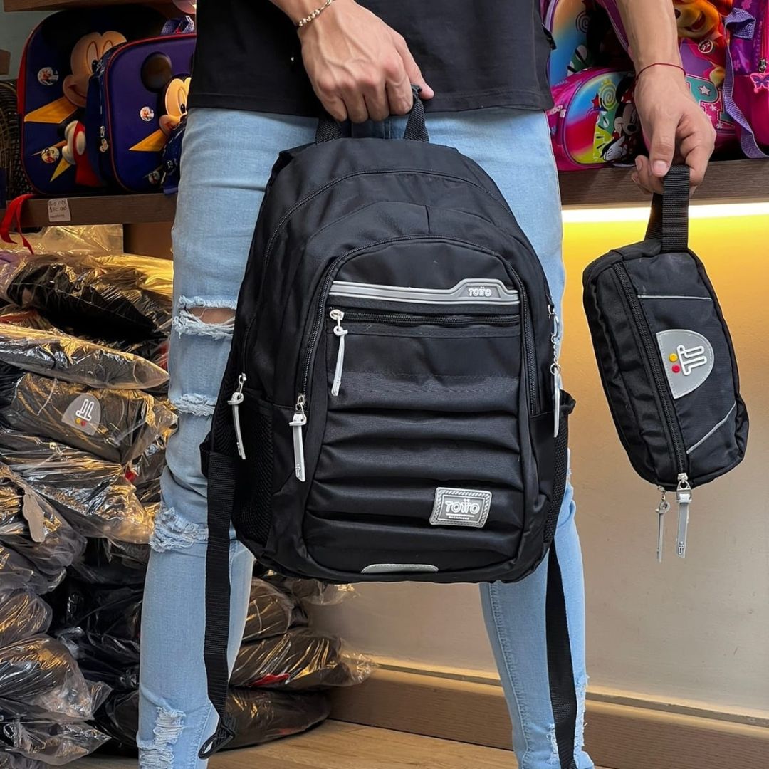 MALETÍN TOTTO🎒📚LLEVA 1 CARTUCHERA ¡GRATIS!🎁