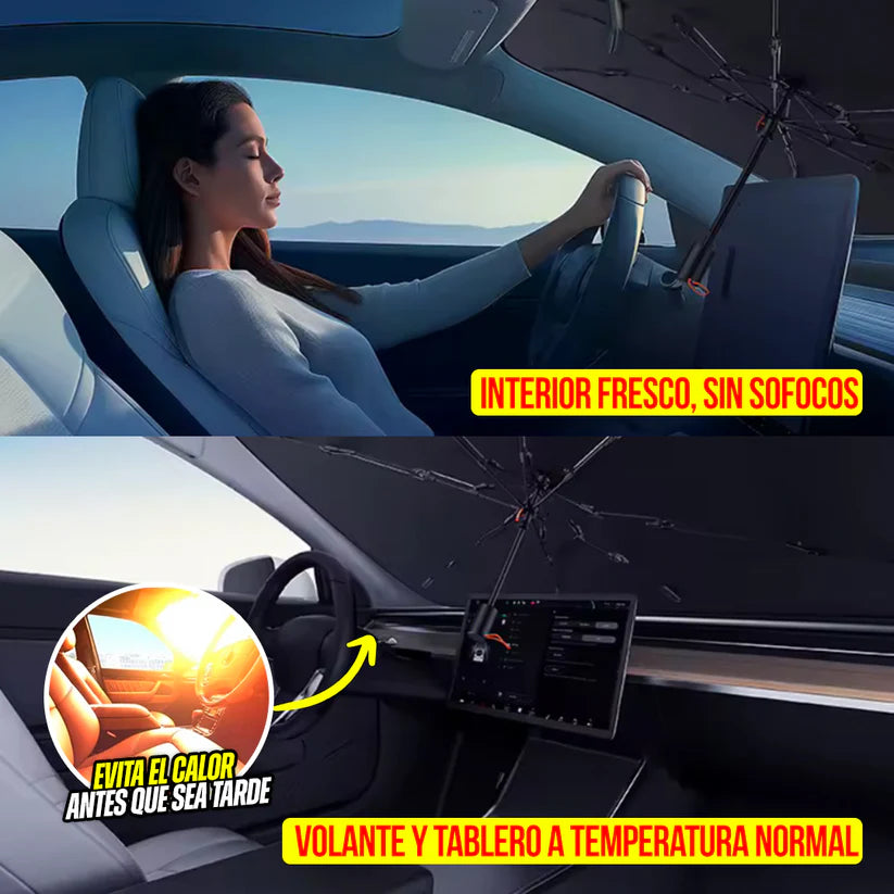 Sombrilla tapasol para auto + ¡Envío gratis!🎁