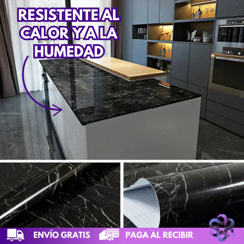 3 metros de Adhesivo marmolizado😱 + ¡ENVÍO GRATIS!🎁