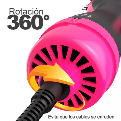 Cepillo secador 3 en 1, Cabello seco y planchado menos de 10 minutos✅+¡ENVÍO GRATIS!🚚