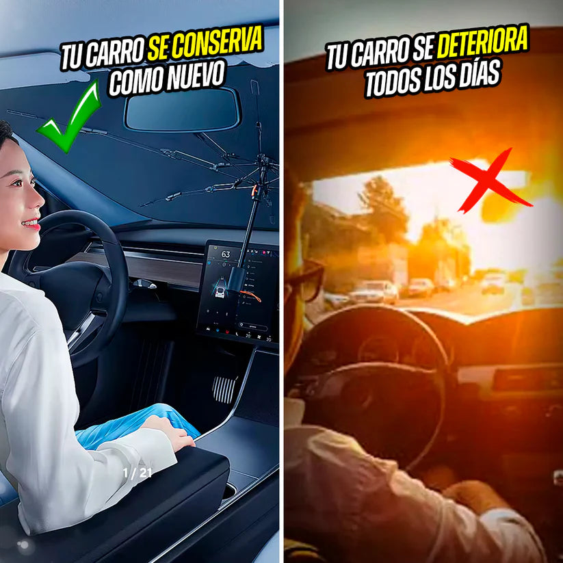 Sombrilla tapasol para auto + ¡Envío gratis!🎁